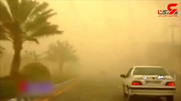 سهم بافق از حوادث این روزها طوفان شن است !+ فیلم