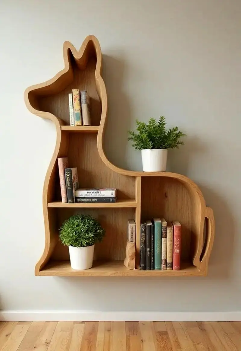 شلف طرح حیوانات