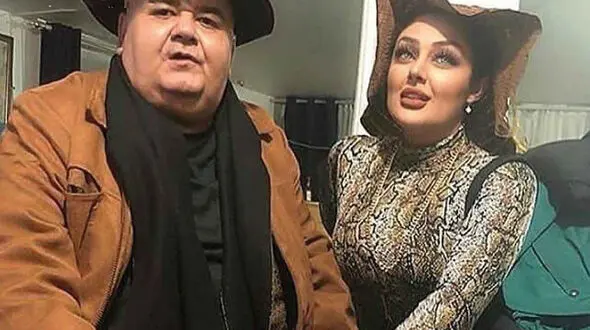 این عکس های عجیب همسر اکبرعبدی را ببینید + فیلم رقص زیبای آقای بازیگر