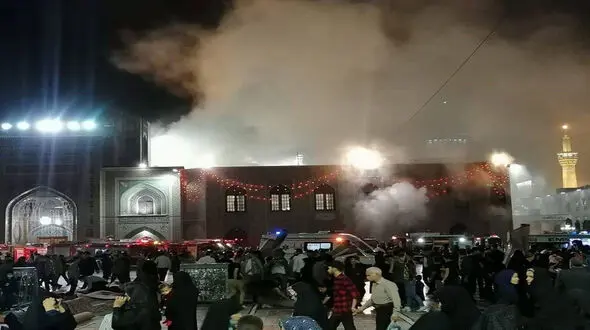 جزئیات آتش‌سوزی حرم مطهر رضوی از زبان مدیر عالی حرم مطهر رضوی + فیلم