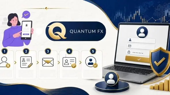 چطور در بروکر کوانتوم اف ایکس (QuantumFX) ثبت نام کنیم؟