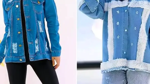 استایل پاییزی جذاب با 15 مدل کت جین زنانه