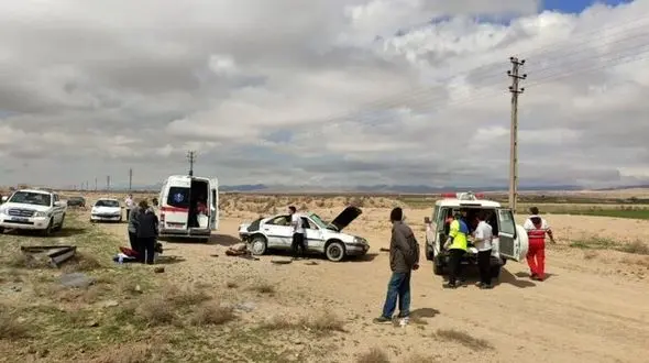 تصادف در محور قوچان به چناران 6 مصدوم برجای گذاشت