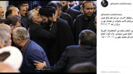 نوه امام راحل در آغوش سردار سلیمانی +عکس 