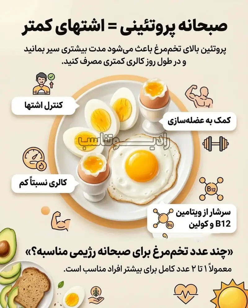 صبحانه پروتئینی