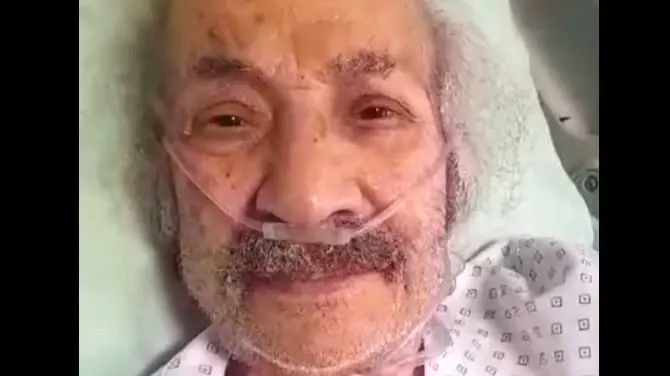 آخرین پیام و صحبت های ناراحت کننده سعید پیردوست از روی تخت بیمارستان با مردم با صدایی نحیف و لرزان/ روحش شاد