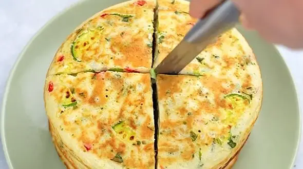 طرز تهیه نان سبزیجات / فیلم