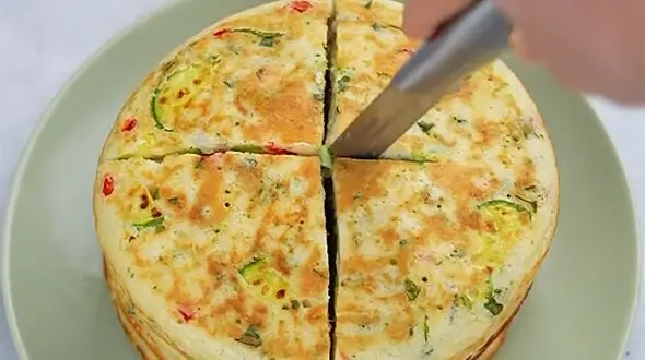 طرز تهیه نان سبزیجات / فیلم