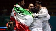 پیروزی با اقتدار شمشیربازان مقابل ترکیه / سابریست های ایران طلایی شدند
