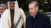 گفتگوی امیر قطر با اردوغان درباره حمله ارتش ترکیه 