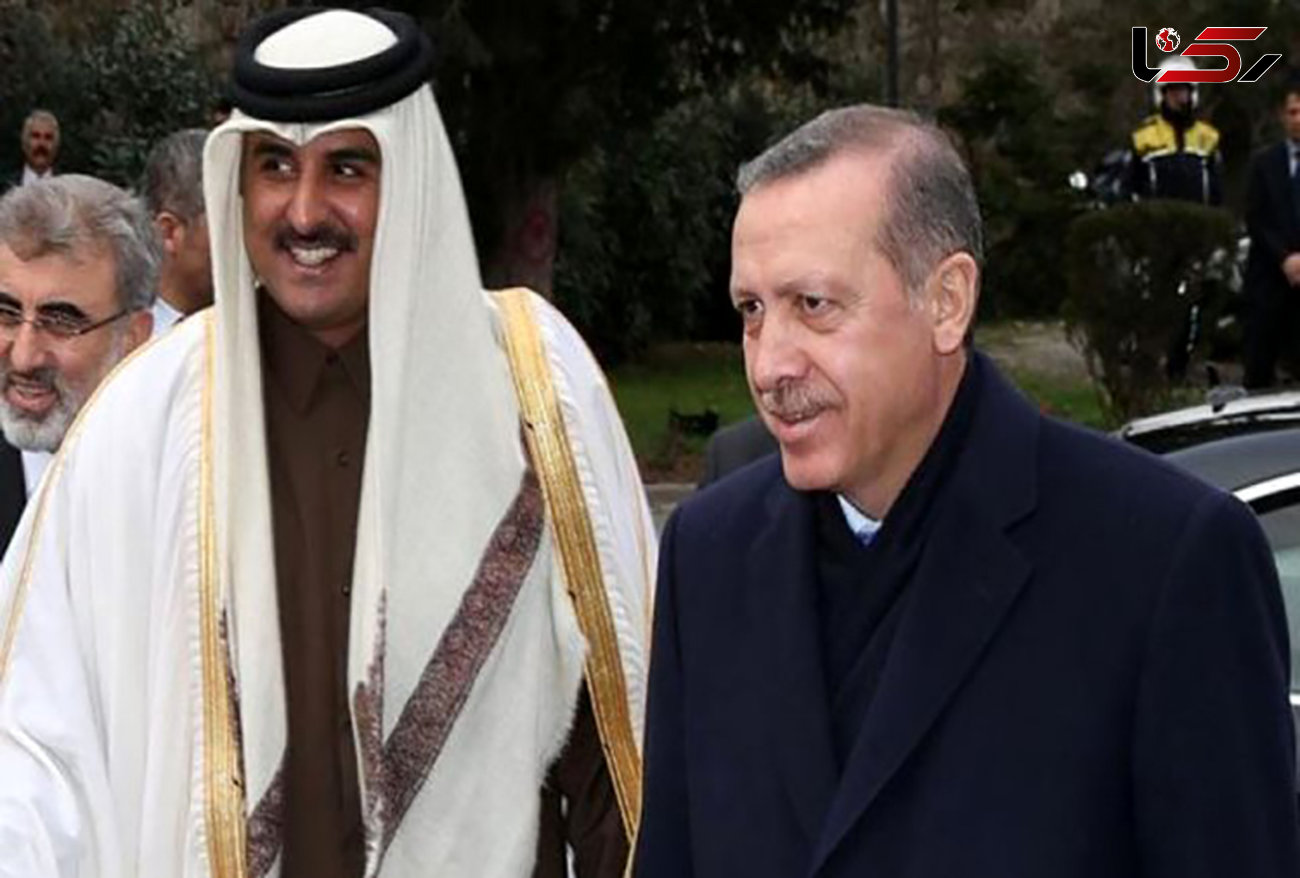 گفتگوی امیر قطر با اردوغان درباره حمله ارتش ترکیه 