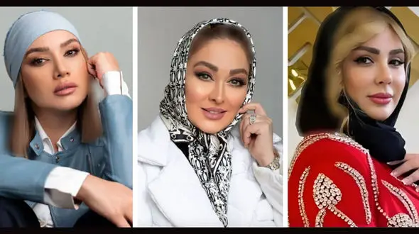 این خانم بازیگران ایرانی آنقدر جراحی زیبایی انجام داده‌اند که قابل تشخیص نیستند! + عکس ها 