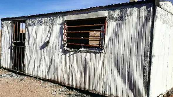 مصدومان آتش سوزی کانکس معلمان در دزفول ترخیص شدند