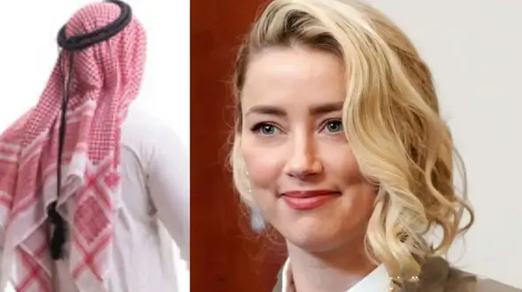 خواستگاری مرد عربستانی از امبر هرد ! / من از آن پیرمرد بهترم !
