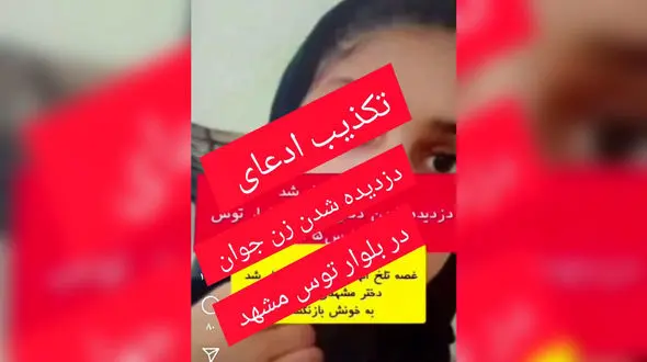 واکنش پلیس به ماجرای دزدیده شدن زن جوان در مشهد  / گول هیجان را نخورید