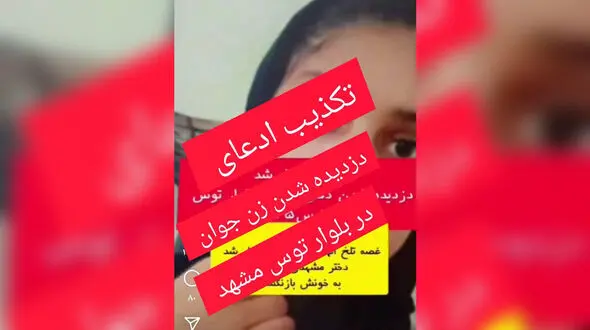 واکنش پلیس به ماجرای دزدیده شدن زن جوان در مشهد  / گول هیجان را نخورید