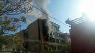 آتش سوزی در خیابان مجیدیه یک کشته بر جای گذاشت + تصاویر