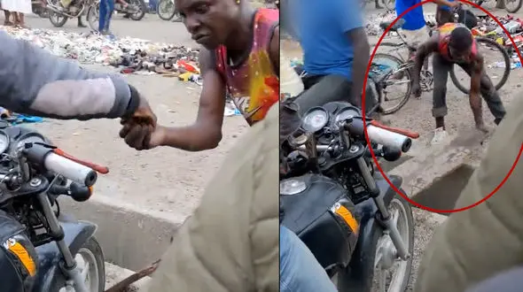 ببینید / کسب درآمد عجیب مرد جوان / او لقب مرد تجارت دارد + فیلم 