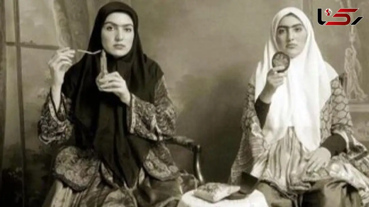 چرا در دوران مشروطه زنان ابروهای خود را لنگه به لنگه رنگ می‌ کردند؟