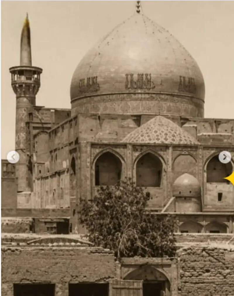 تصاویر تاریخی ۱۶۰ ساله از حرم امام رضا در مشهد