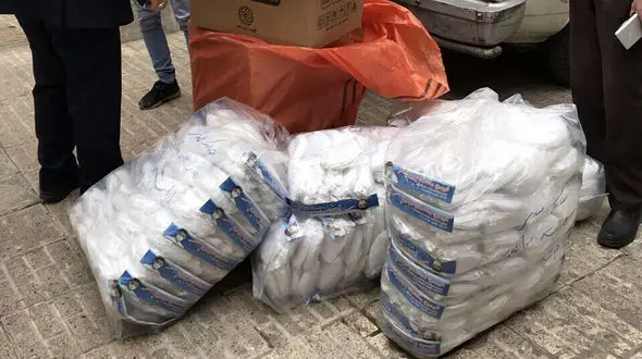 کشف 143 هزار و 500 ماسک سه لایه غیر بهداشتی در تهران