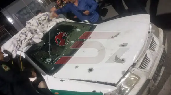 درگیری مسلحانه گشت پلیس کارون با مردان مسلح + فیلم 