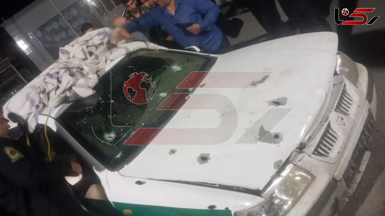 درگیری مسلحانه گشت پلیس کارون با مردان مسلح + فیلم 
