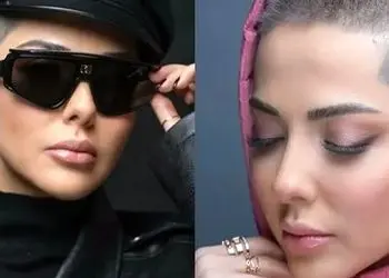 فیلم / تغییر چهره لیلا اوتادی  / خانم بازیگر را با موهایی به رنگ پیازی نمی شناسیدش !