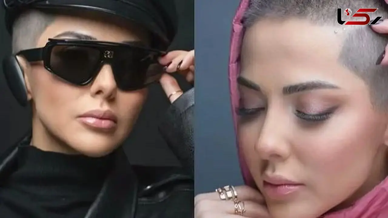 فیلم / تغییر چهره لیلا اوتادی  / خانم بازیگر را با موهایی به رنگ پیازی نمی شناسیدش !