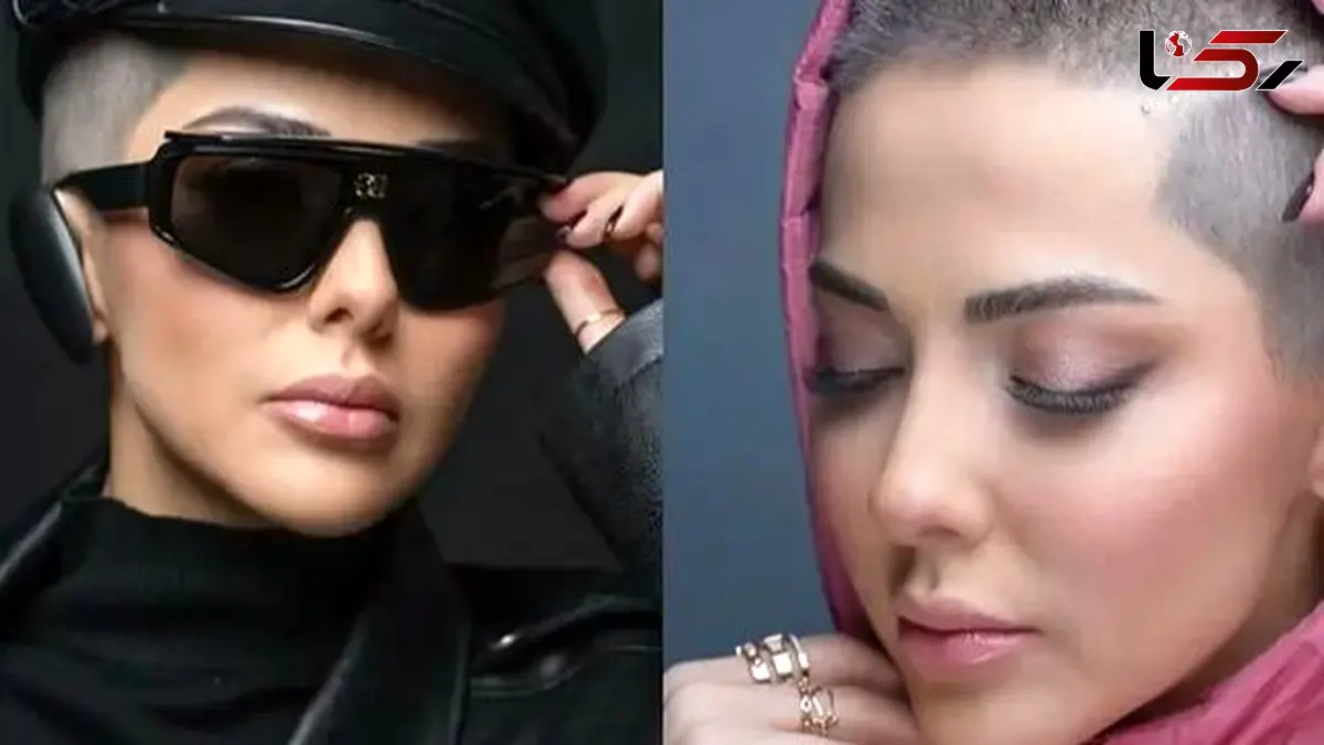 فیلم / تغییر چهره لیلا اوتادی  / خانم بازیگر را با موهایی به رنگ پیازی نمی شناسیدش !