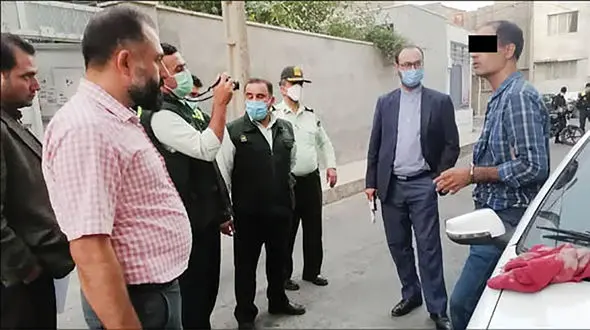 قتل بخاطر لجبازی با زن مطلقه ! + عکس قاتل در صحنه قتل