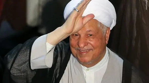 عکس لباس شوک آور هاشمی رفسنجانی در ژاپن !  / شهید باهنر هم بود !