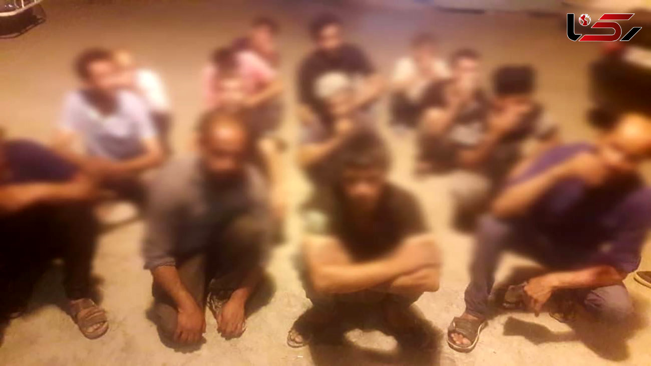 دستگیری 15 سارق در عملیات پلیس آبادان