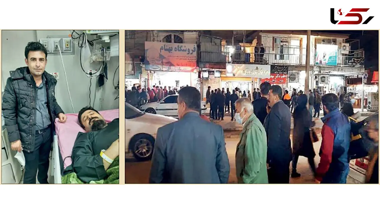 گفتگو با دکتر ملکی گرجی روی تخت بیمارستان / مرد زن نما به او تیراندازی کرد+ فیلم و عکس