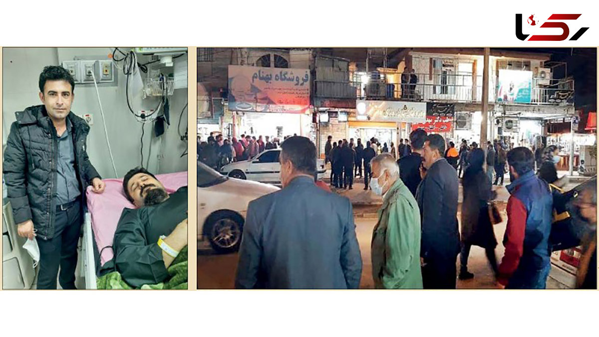 گفتگو با دکتر ملکی گرجی روی تخت بیمارستان / مرد زن نما به او تیراندازی کرد+ فیلم و عکس