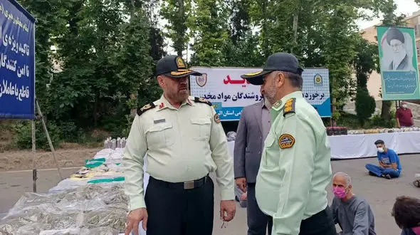 پاتک پلیس کرج به فروشندگان مواد مخدر / ۵۰ درصدقاچاقجیان مواد مخدر سابقه دار هستند + عکس