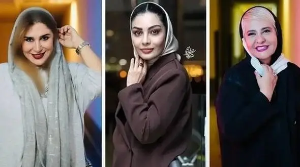 عکس ها /  نگاهی به تیپ و استایل خانم بازیگران /  صحرا اسداللهی ،رابعه اسکویی ،هلیا امامی نسیم ادبی و هامون سیدی در اکران فیلم «مرجان» در پردیس سینمایی کوروش