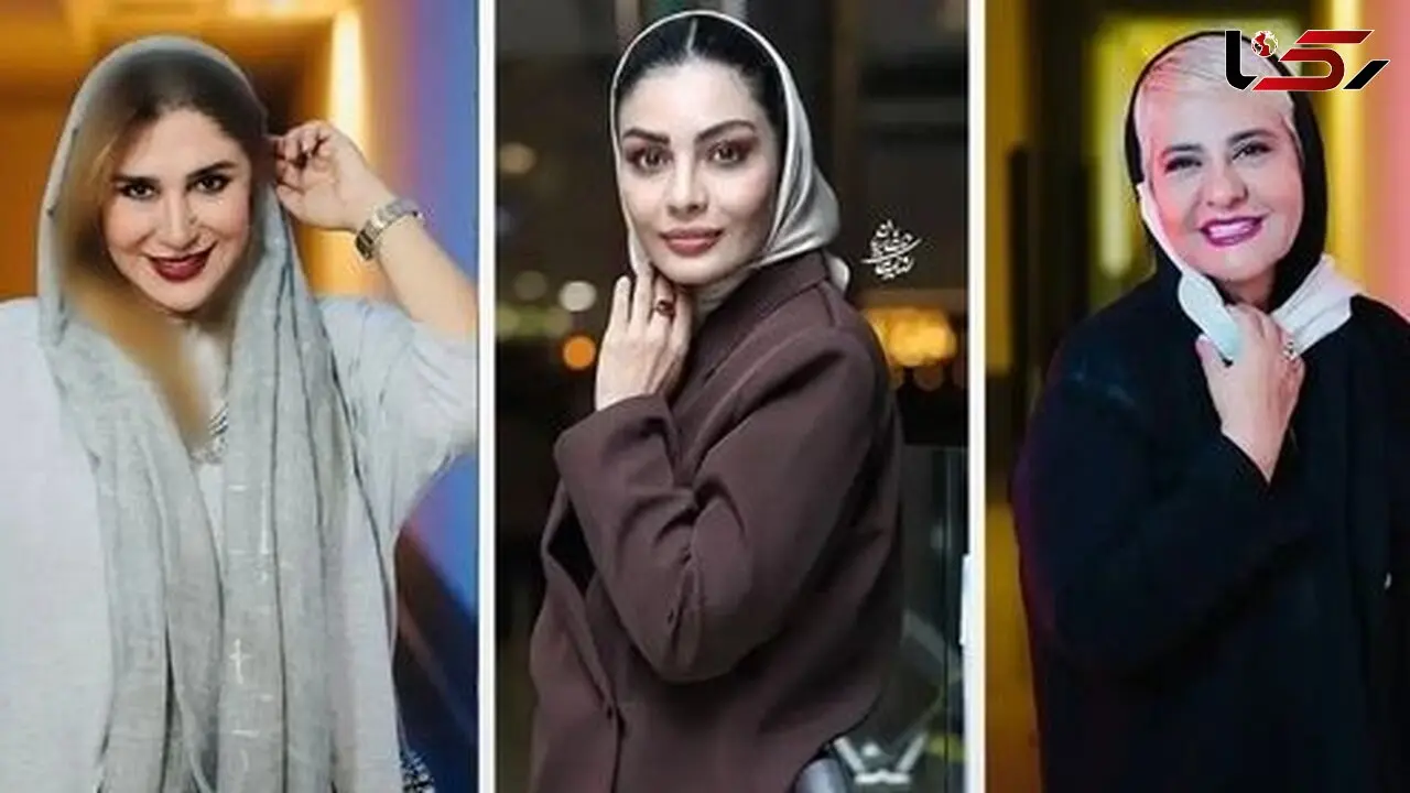 عکس ها /  نگاهی به تیپ و استایل خانم بازیگران /  صحرا اسداللهی ،رابعه اسکویی ،هلیا امامی نسیم ادبی و هامون سیدی در اکران فیلم «مرجان» در پردیس سینمایی کوروش