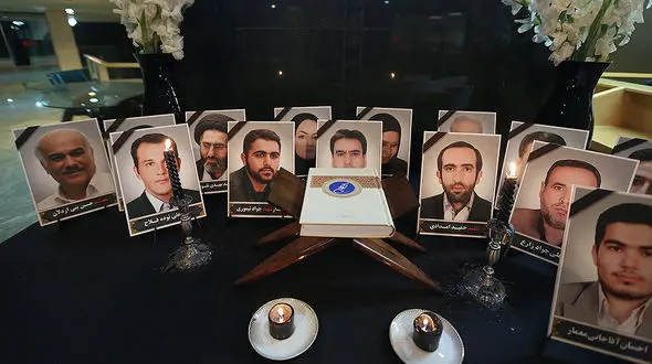 مراسم چهلم شهدای ترور در مجلس برگزار شد