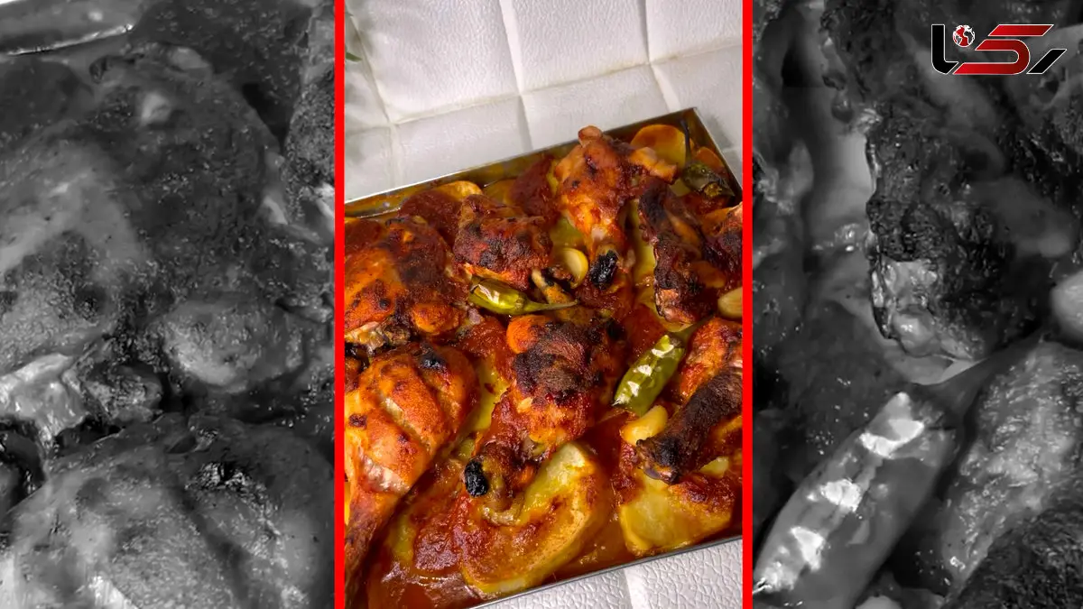 فیلم طرز تهیه مرغ تنوری خانگی