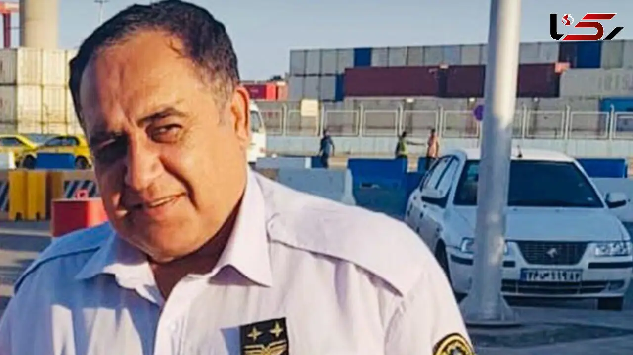 محمد بهادری در آتش سوزی بندر شهید رجایی کشته شد +عکس