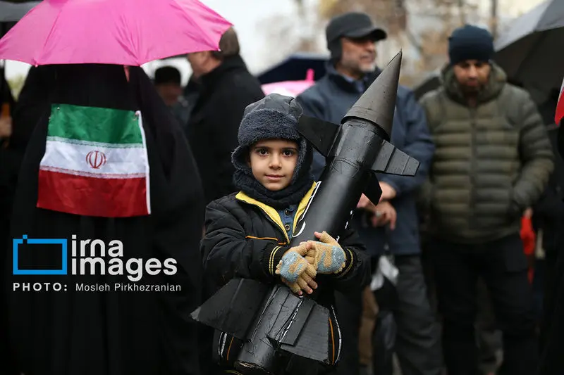 حضور مردم ایران در راهپیماتیی 22 بهمن 1404