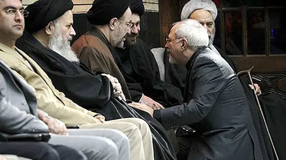 جلسه ظریف با خاتمی و سیدحسن خمینی بخاطر انتخابات 1400