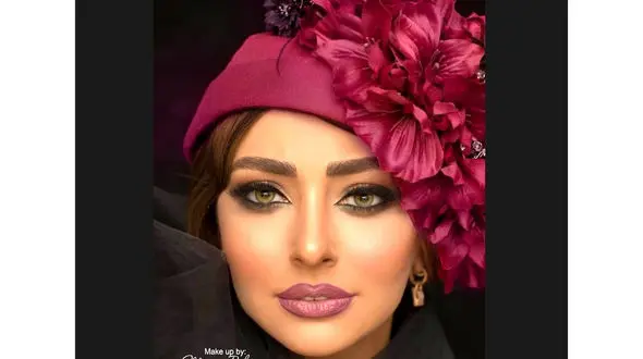 عکس لباس سراسر طلاکوب نفیسه روش در تولد میلیاردی اش ! / خانم بازیگر غرق در دلار !