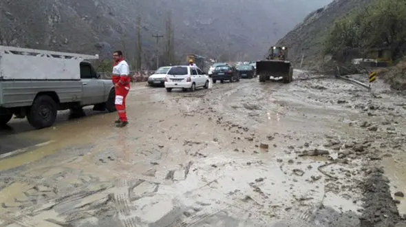 5 جاده کشور مسدود است