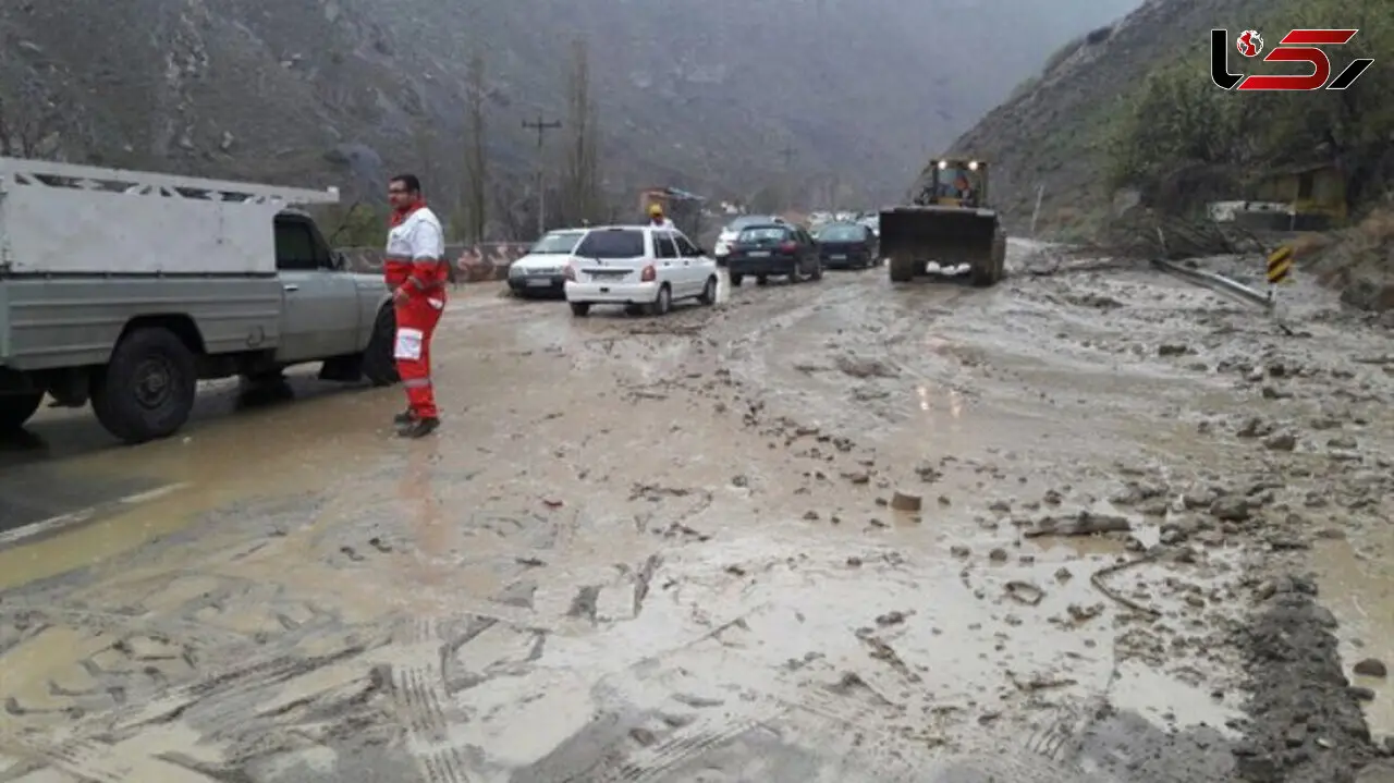 5 جاده کشور مسدود است