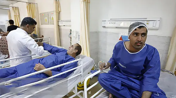 وضعیت قربانیان فاجعه  امروز بندرعباس+ فیلم