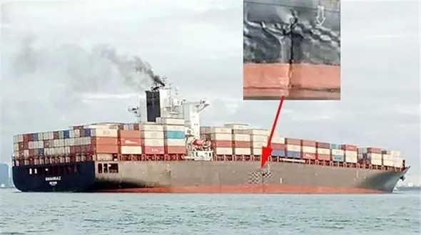 جدیدترین عکس ها از 2 کشتی ایرانی به گل نشسته در آب های سنگاپور + یک سند جدید