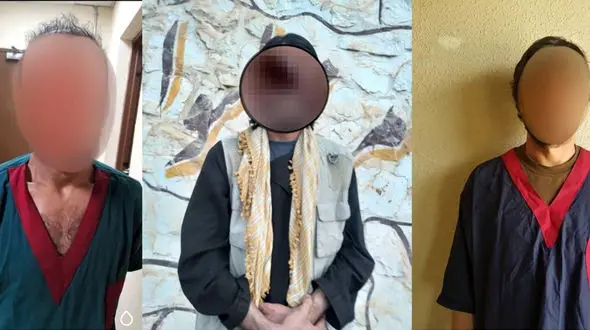 قتل زن جوان وسط خیابان توسط 3 دزد وحشی + عکس متهمان افغان