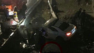 تصادف سریعترین خودروی 4 درب ایران در تهران + عکس لحطه حادثه